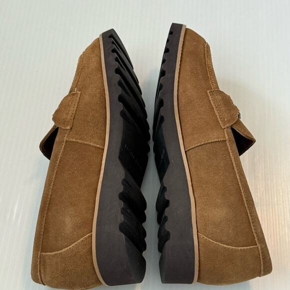 Donald J. Pliner clio Moc Toe Loafer HPCLIOCS suede saddle colored slip in sz 8 - Picture 7 of 12